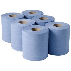 Centrefeed Blue Roll 2ply