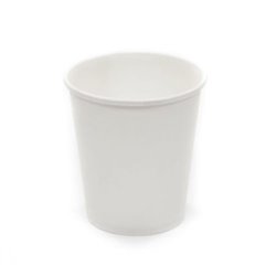 6oz Paper Cup White Single Wall