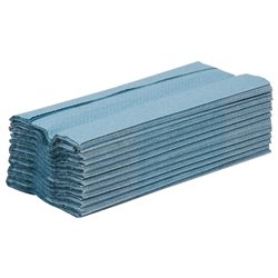 C Fold Hand Towels - Green/Blue